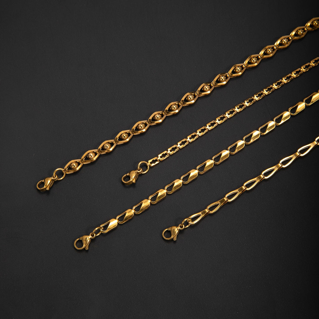 Adjustable Contemporary Link Bracelet Kalsten