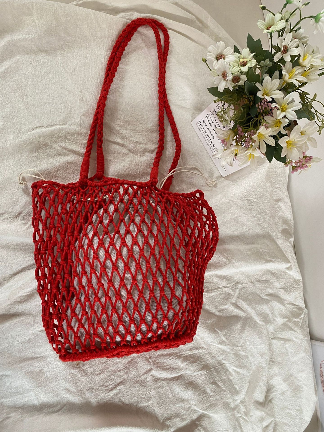 Hand-knotted shopping bag Kalsten