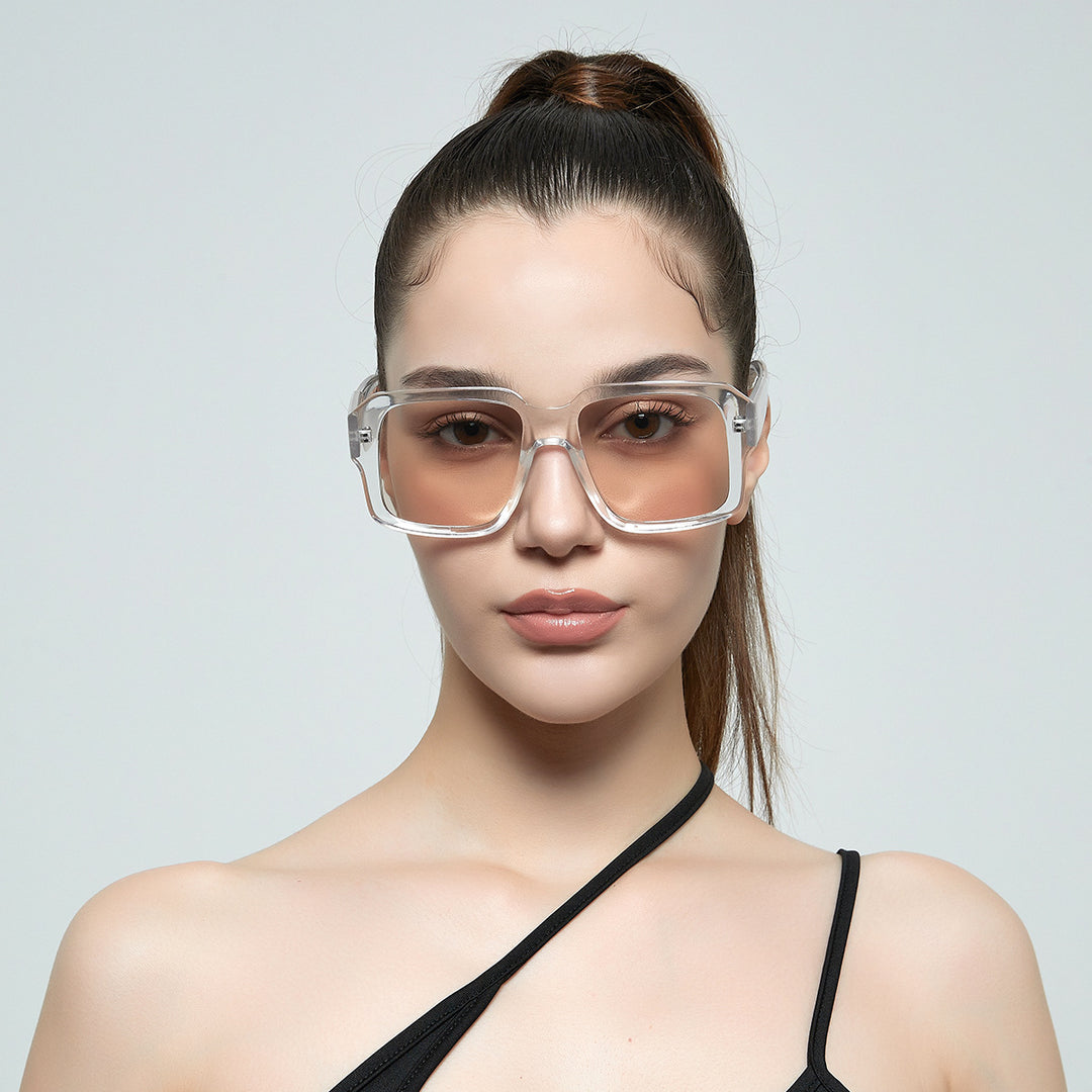 Women's stylish square sunglasses in modern tortoiseshell design Kalsten
