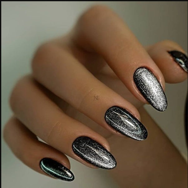 Premium Shimmering Press-On Nail Set Kalsten