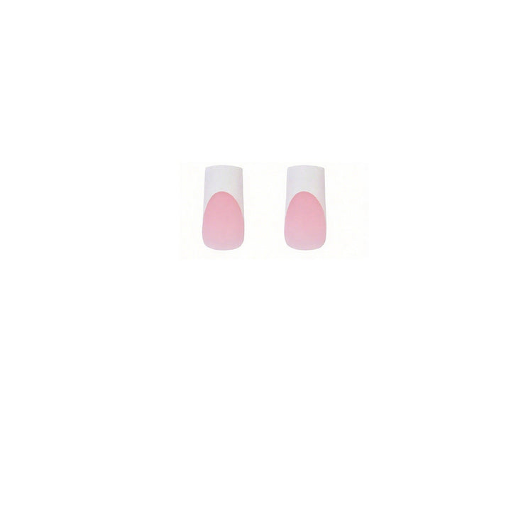 Modern French Tip Press-On Nails Kalsten