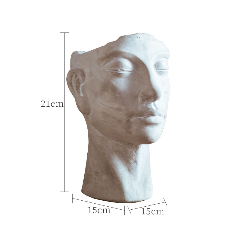 Decorative Sculpture Head Kalsten