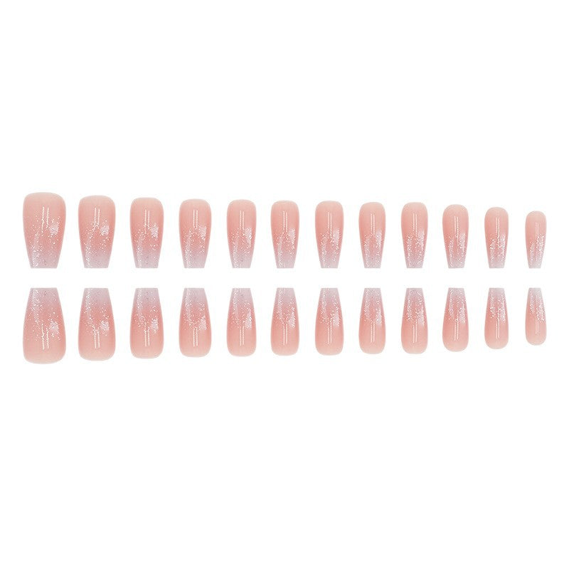 Ombre Square Tip Press-On Nails Kalsten