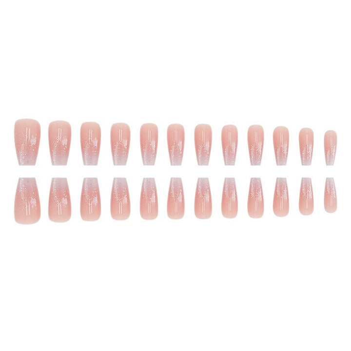 Ombre Square Tip Press-On Nails Kalsten