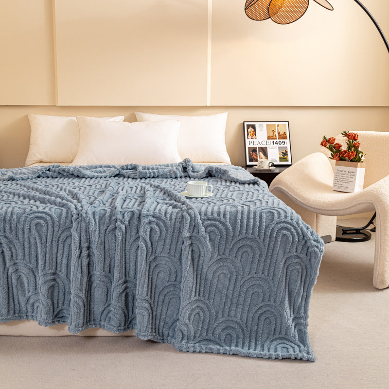 Textured Midweight Decorative Blanket