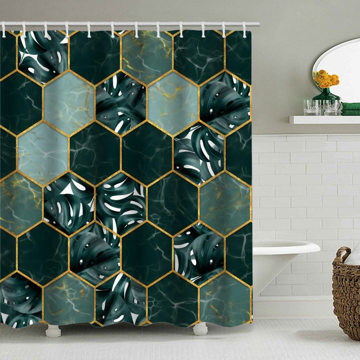 Geometric Motif Shower Curtain Kalsten