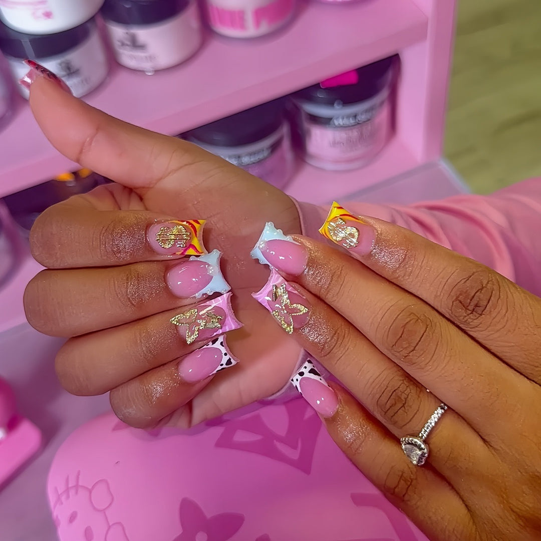 Decorative Thematic Press-On Nails Set Kalsten