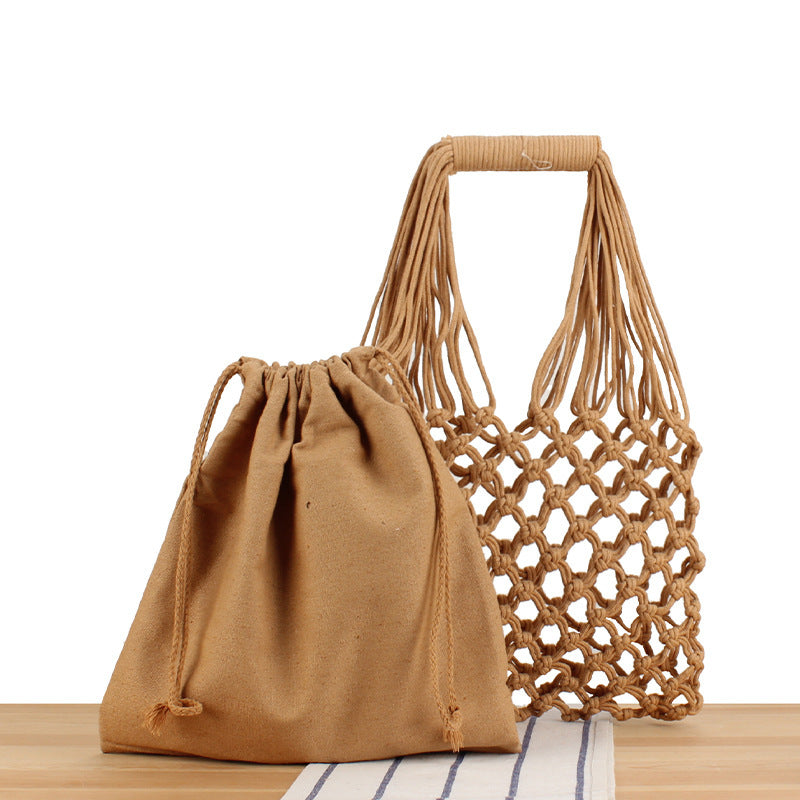 Sustainable Shoulder Bag with Practical Drawstring Opening Kalsten