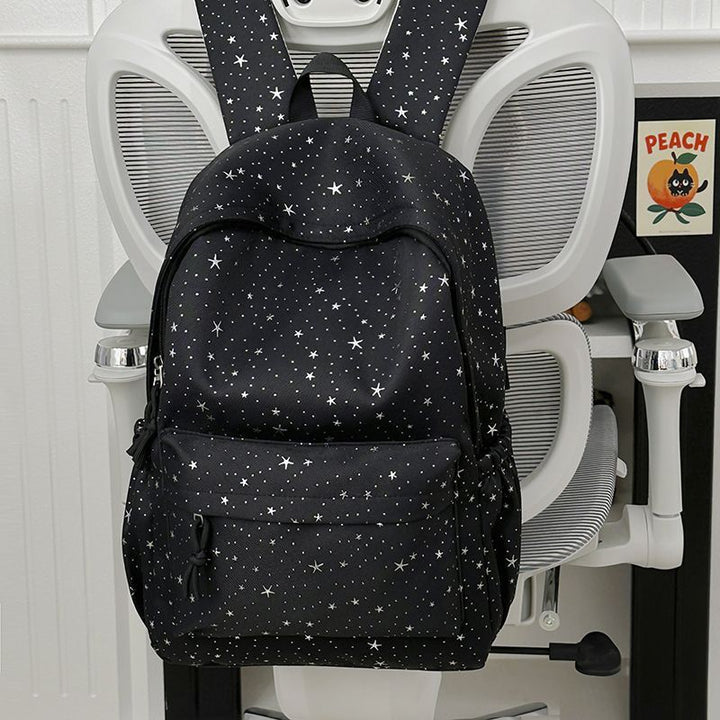 Sparkling Star Print Backpack