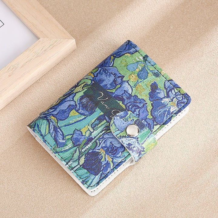 Elegant Rose Print Wallet Kalsten