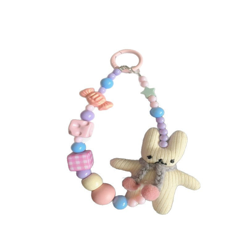Cute Bunny-Themed Keychain Holder Kalsten