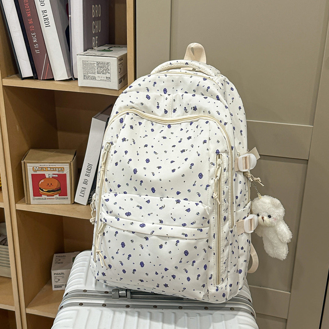 Floral Print Backpack Kalsten