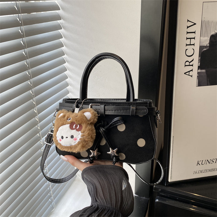 Playful Polka Dot Mini Handbag