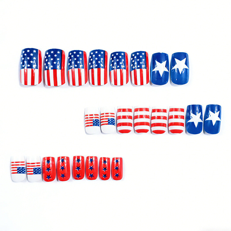 Patriotic Nail Art Set Kalsten