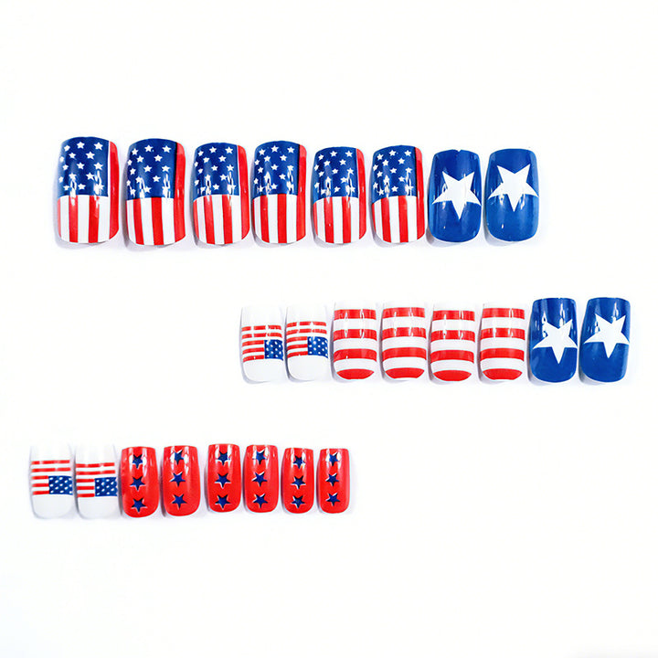 Patriotic Nail Art Set Kalsten