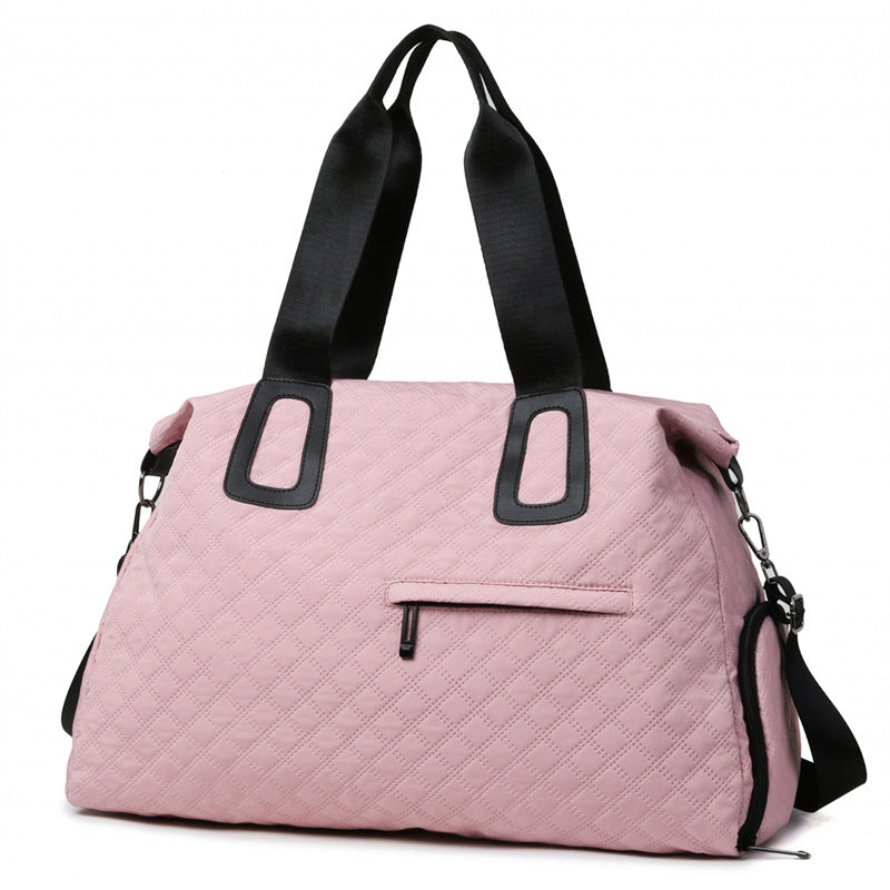 Durable Quilted Travel Duffel Bag Kalsten