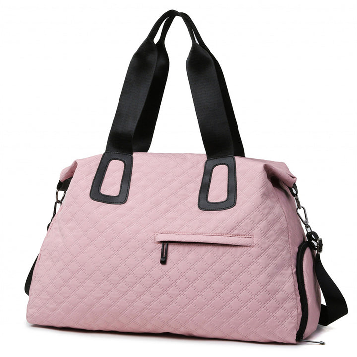 Durable Quilted Travel Duffel Bag Kalsten