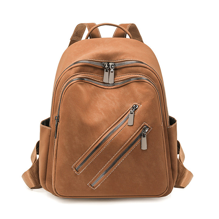 Versatile Multi-Pocket Zippered Backpack Kalsten