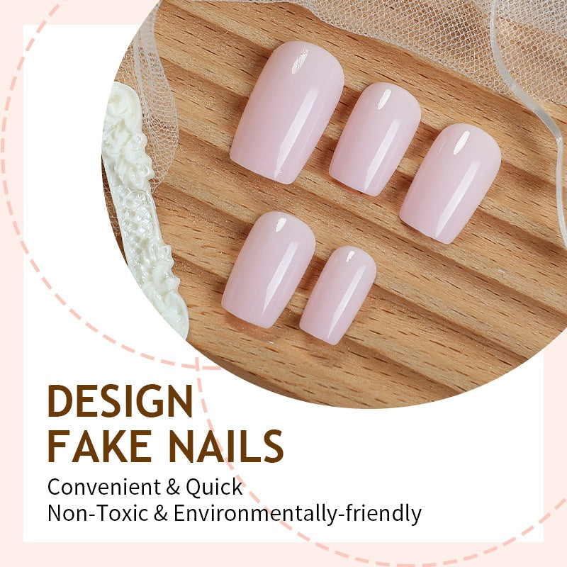 High-quality artificial nail set with natural shine Kalsten