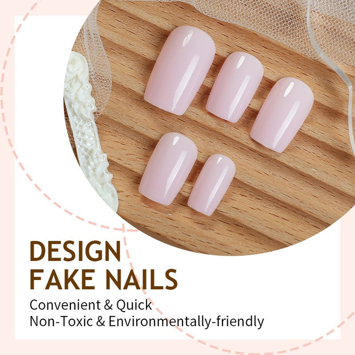 High-quality artificial nail set with natural shine Kalsten