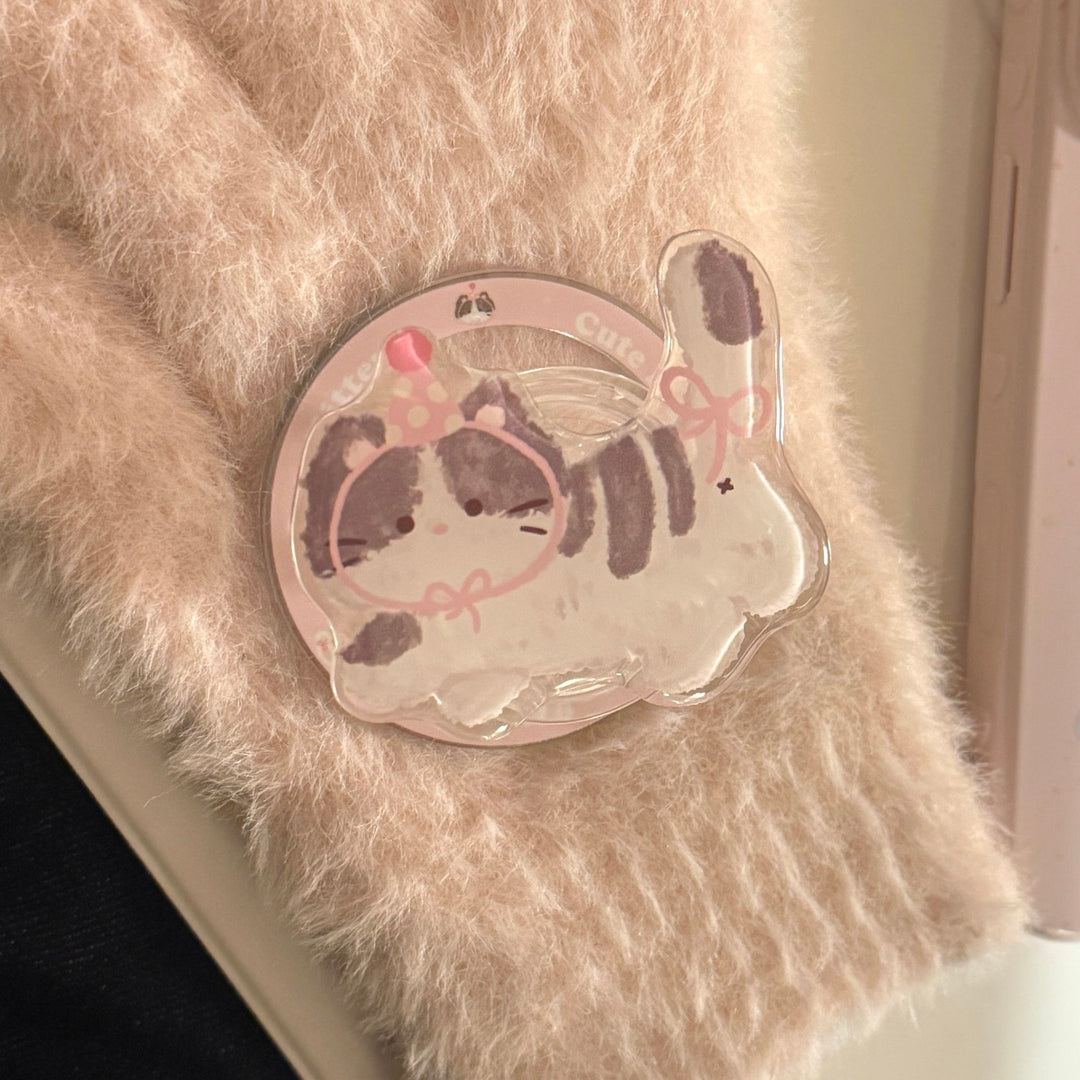Smartphone Finger Holder in cute cat design Kalsten