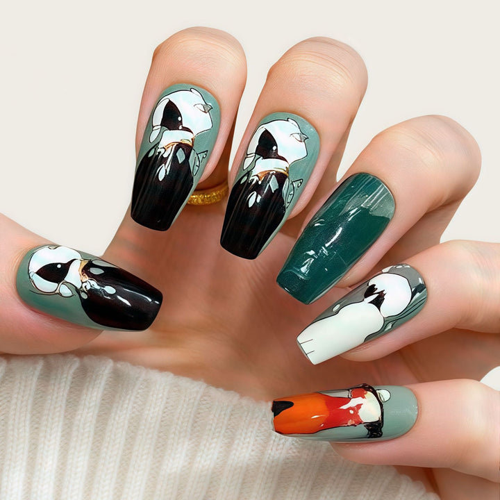 Elegant Artificial Nail Decoration Kalsten