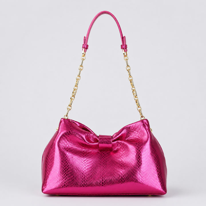 Decorative Metallic Handbag