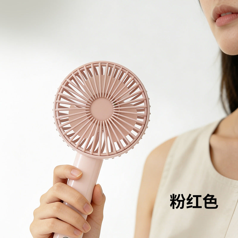 Women's portable handheld fan with ergonomic grip and powerful battery technology Kalsten