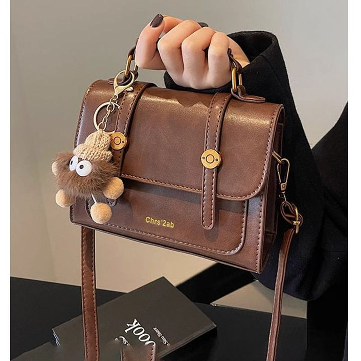 Structured Faux Leather Handbag Kalsten