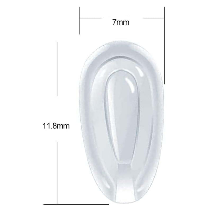 Transparent Gel Eyewear Nose Pads Kalsten