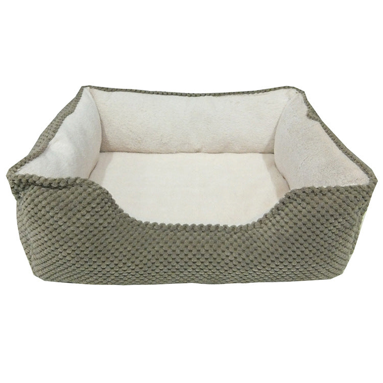 Plush  Nest   Dog Bed