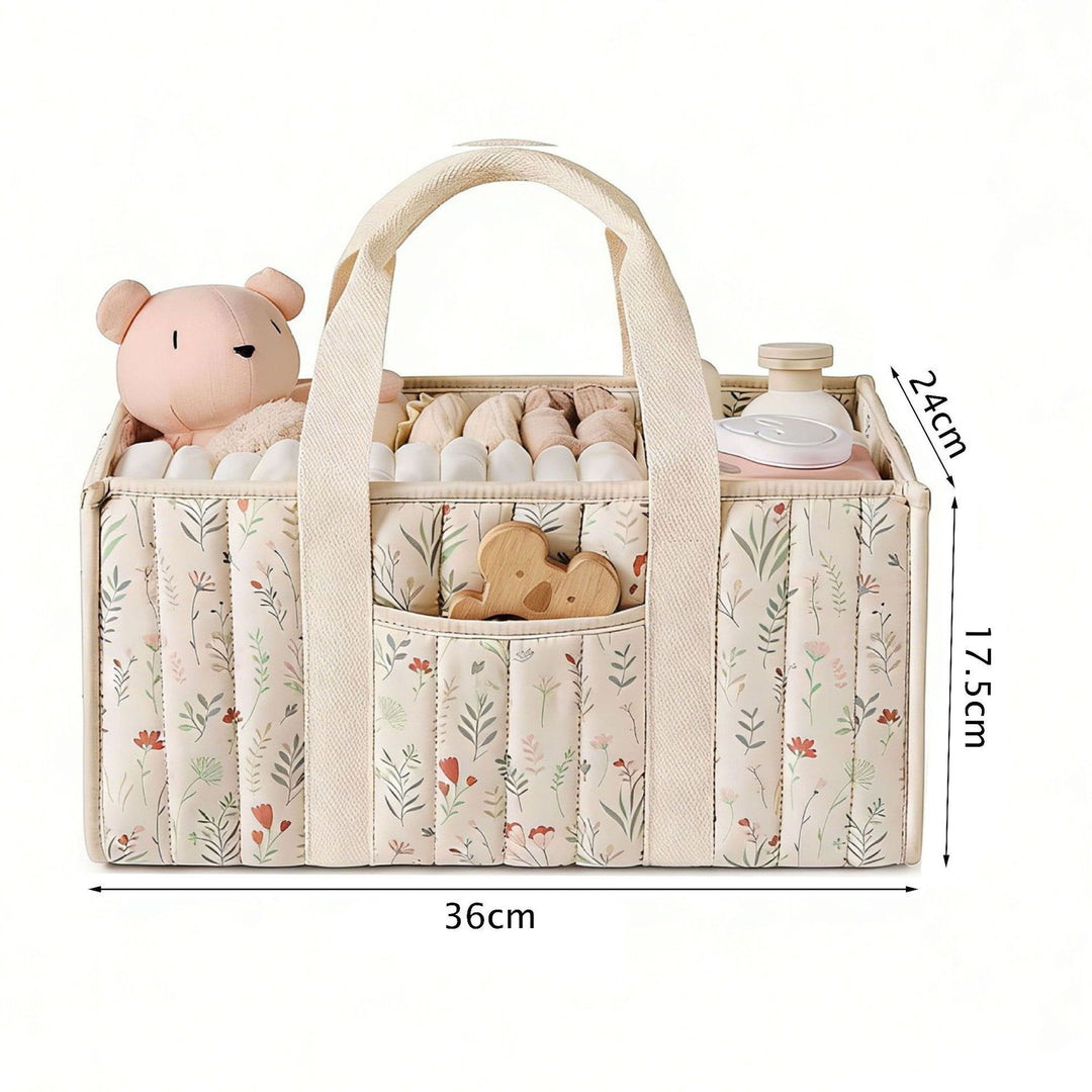Versatile storage basket with compartments and charming animal motif Kalsten
