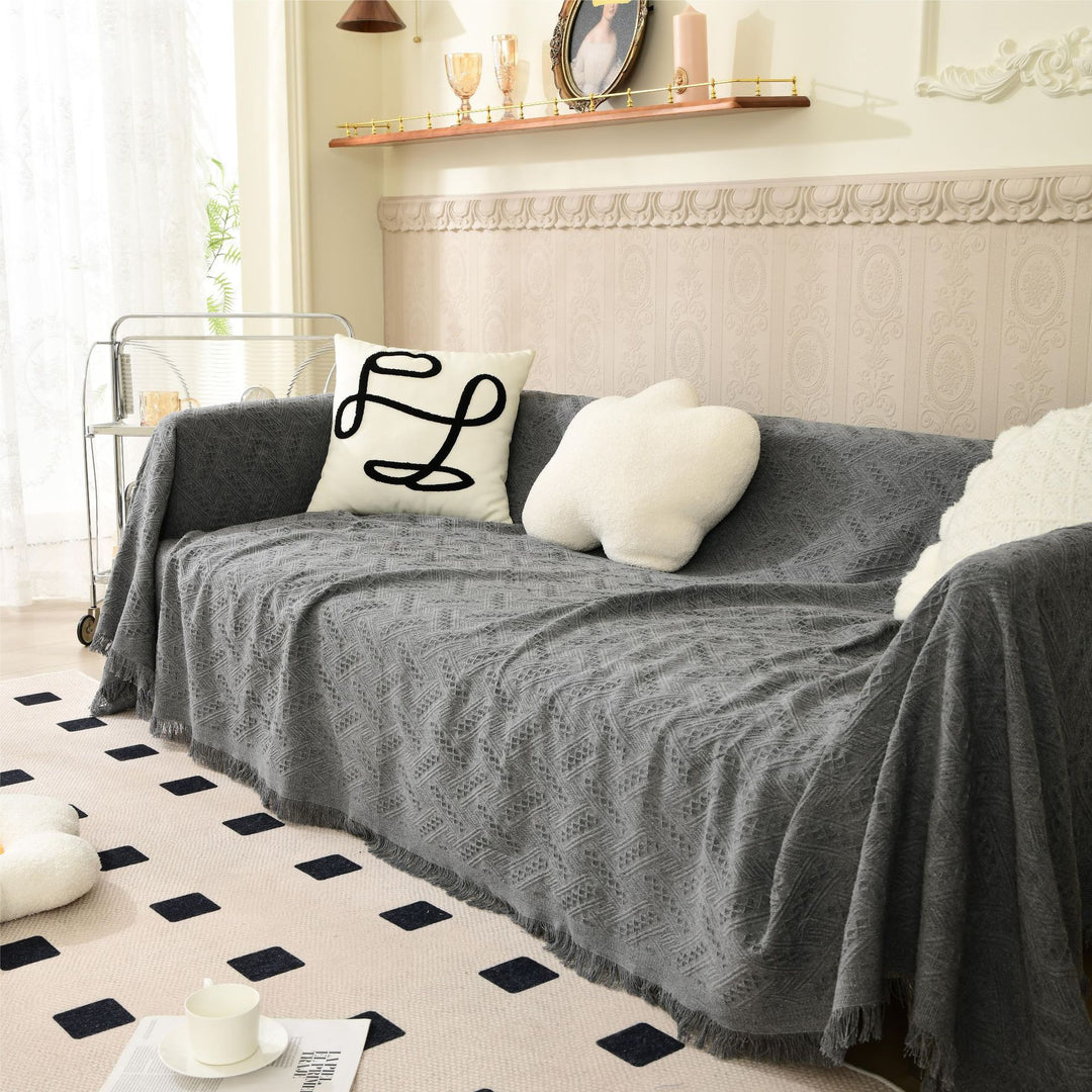 Elegant Woven Throw Blanket