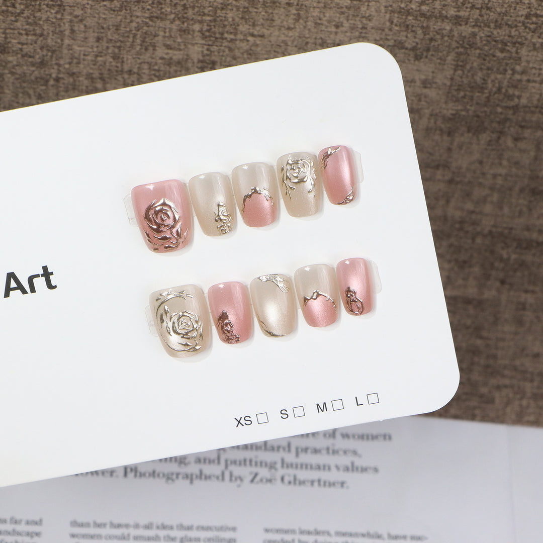Premium Thematic Press-On Nail Set Kalsten