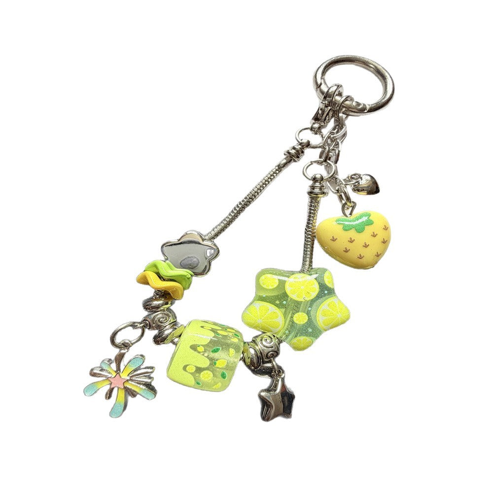 Playful Charm Beaded Keychain Kalsten