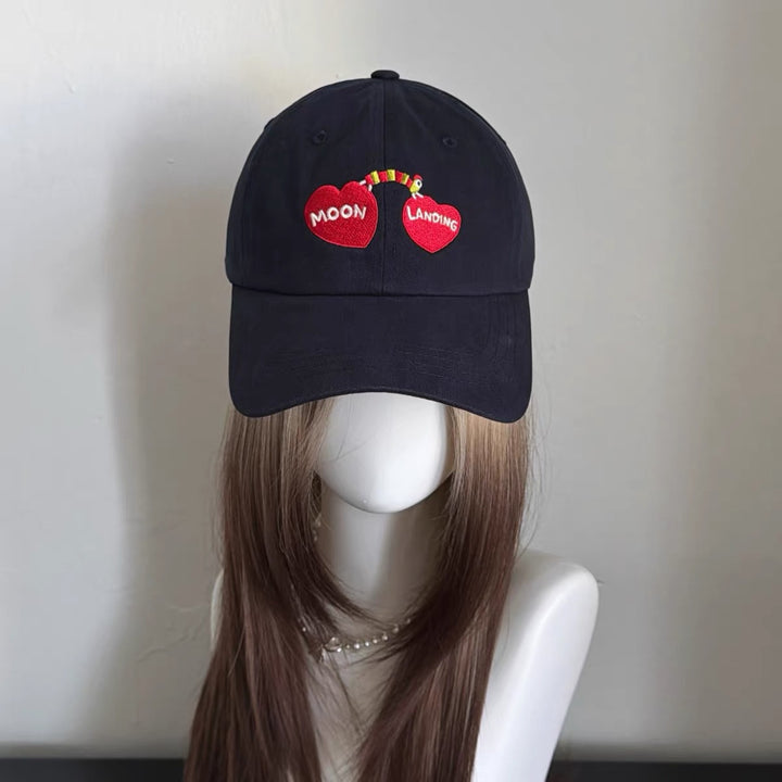 Embroidered Character Baseball Cap