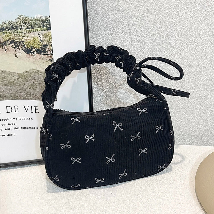 Stylish Mini Corduroy Crossbody Bag