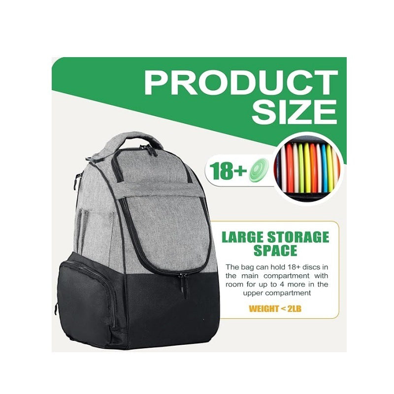 Discgolf Backpack with Special Compartments for Frisbees and Drinks Kalsten