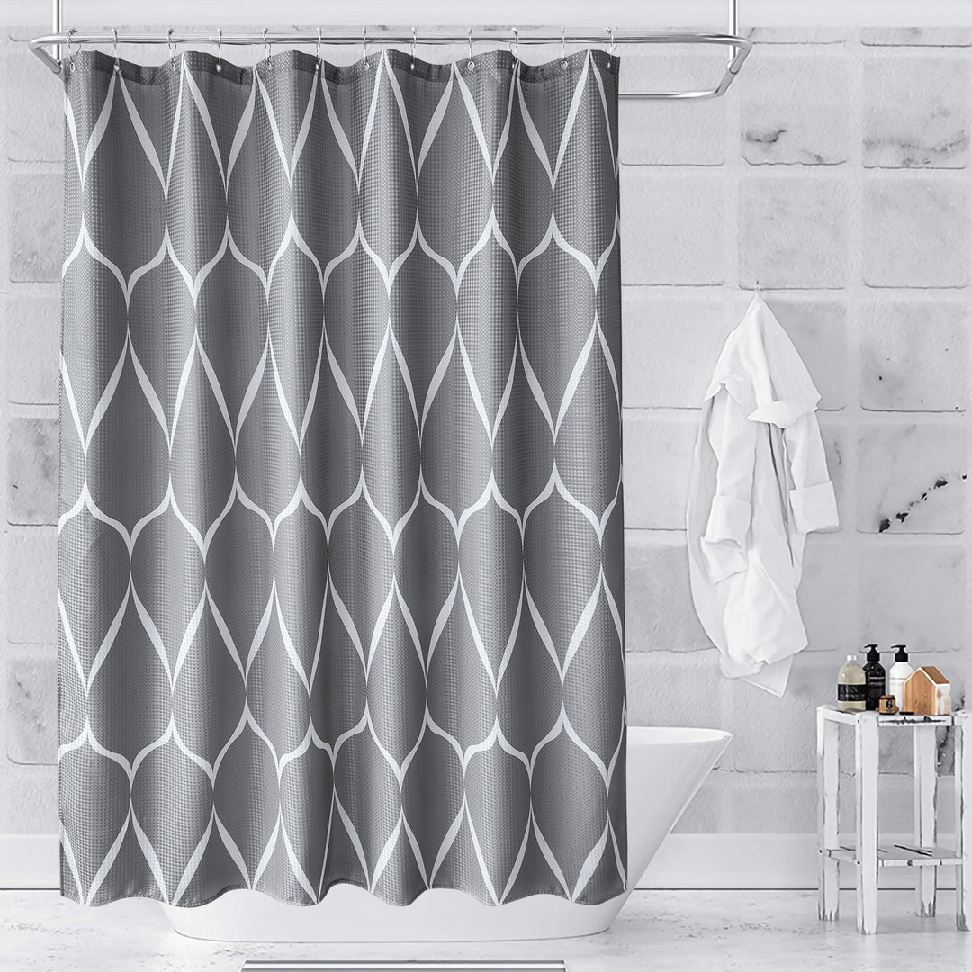 Geometric Pattern Shower Curtain Kalsten