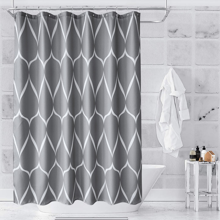Geometric Pattern Shower Curtain Kalsten
