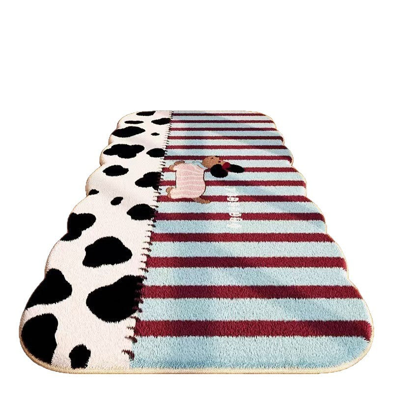 Playful Animal-Themed Bath Mat Kalsten
