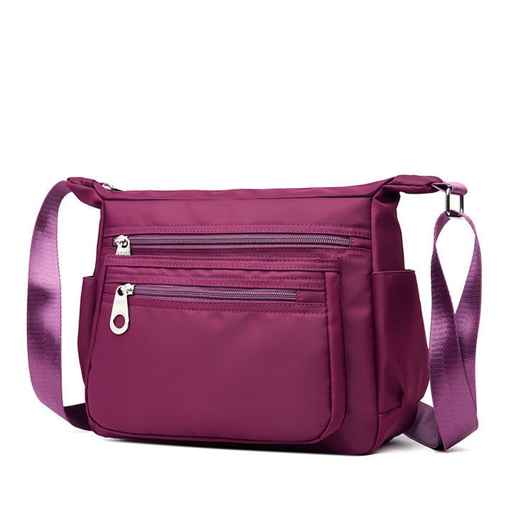 Multi-Zipper Crossbody Organizer Bag Kalsten