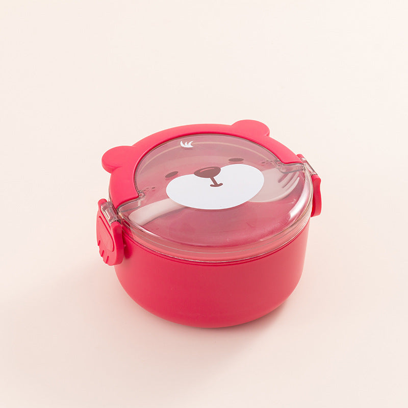 Cute Animal-Themed Food Storage Bowl