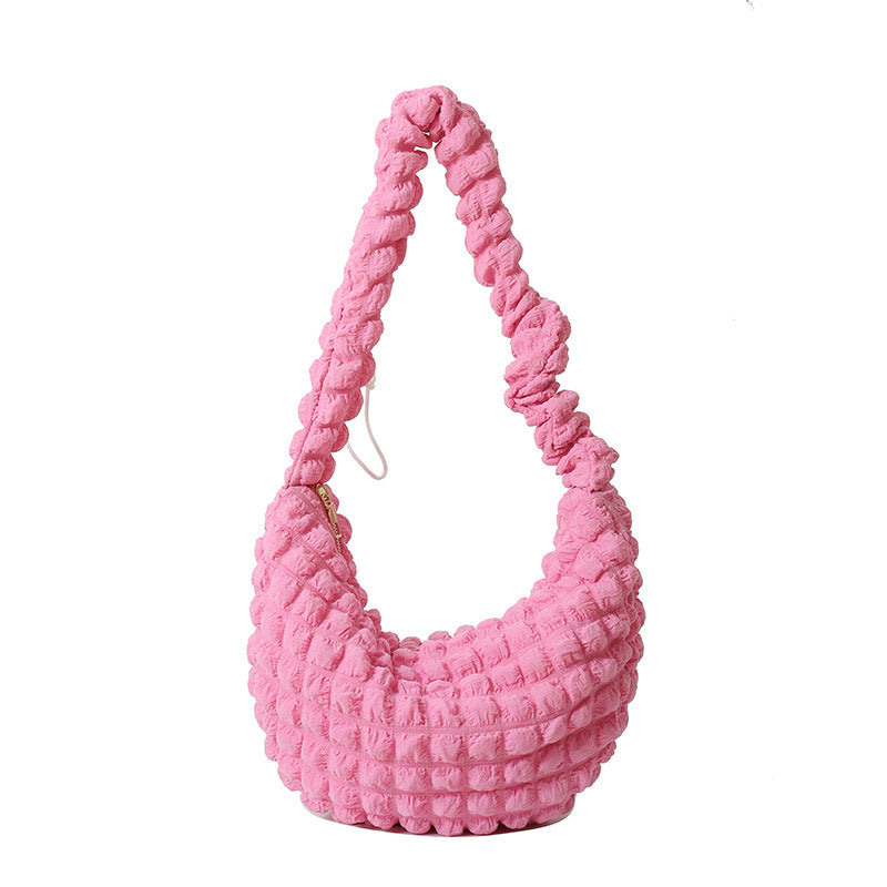 WoTextured Fabric Hobo Bag Kalsten