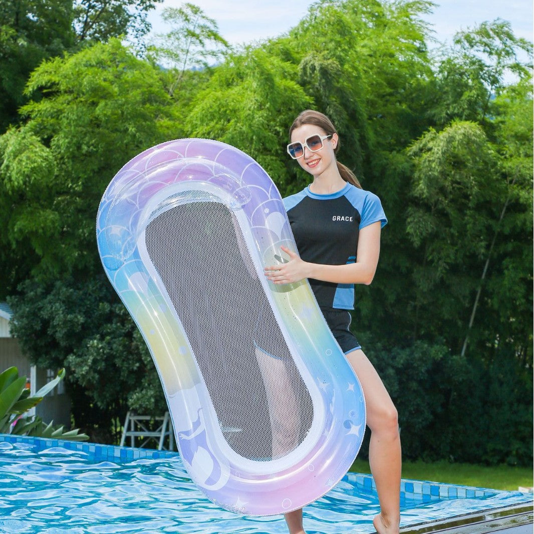 Women Inflatable Play Bathtub with Safety Net Kalsten