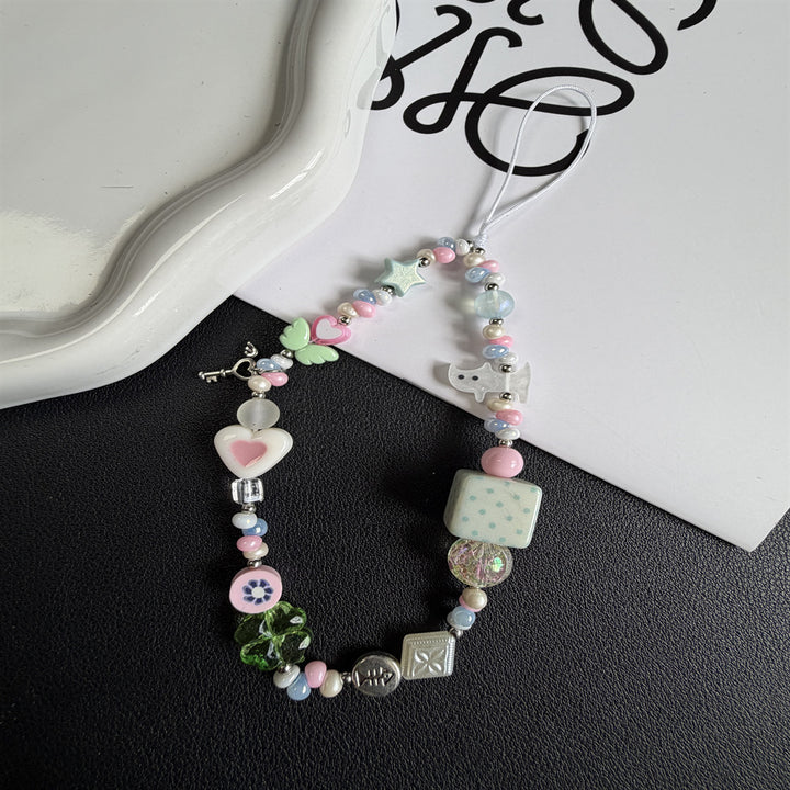 Decorative Beaded Charm Necklace Kalsten 1790135825