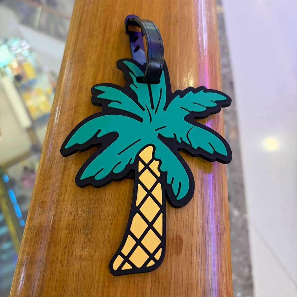 Tropical Palm Tree Luggage Tag Kalsten