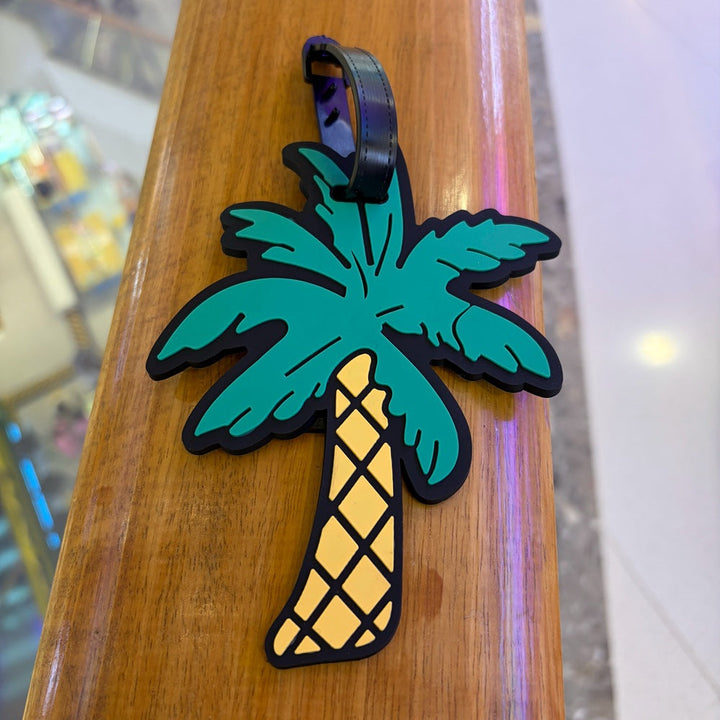 Tropical Palm Tree Luggage Tag Kalsten
