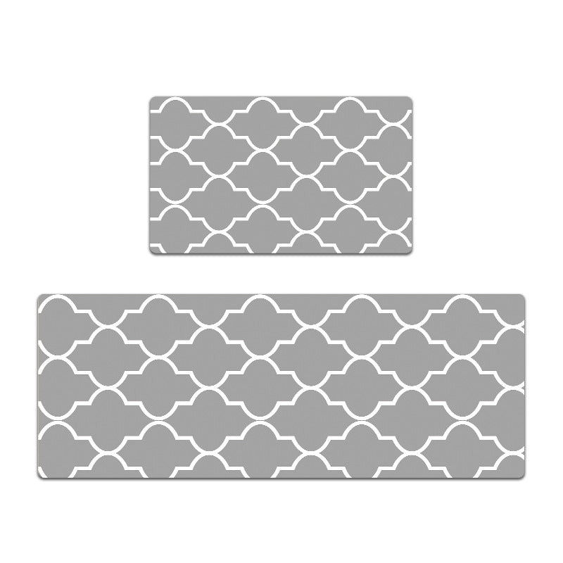Geometric Pattern Runner and Mat Set Kalsten