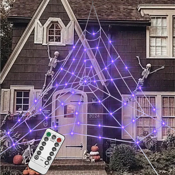 LED Decorative Spider Web Lights Kalsten